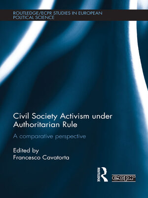 cover image of Civil Society Activism under Authoritarian Rule